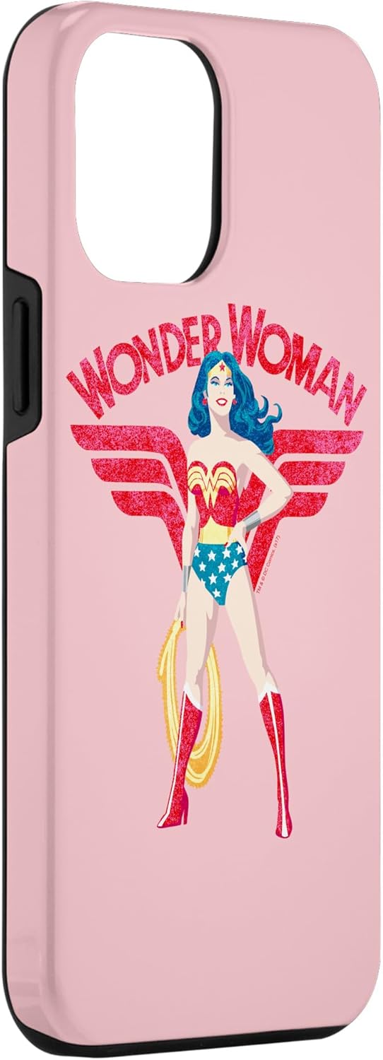 Funda brillante para iPhone 13 Pro Max Wonder Woman