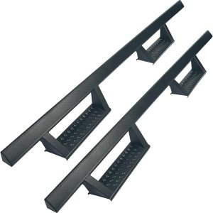 Estribos para Ford F150 Super Crew Cab 2015-2024 y Ford F250 F350 Super Duty Crew Cab 2017-2024 Super Duty Crew Cab escalones laterales barra de Estribos para Ford F150 Super Crew Cab 2015-2024 y Ford F250 F350 Super Duty Crew Cab 2017-2024 Super Duty Crew Cab escalones laterales barra de