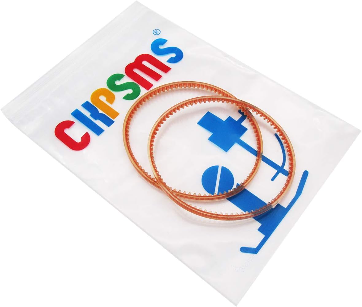 CKPSMS Marca – 2PCS Serie MB Cinturones de máquina de coser estándar Neopreno Motor Drive V Belt (2PCS MB340)