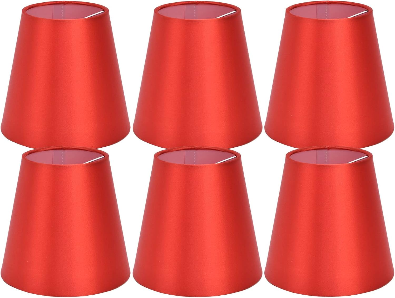 6 pantallas de lámpara pequeña, pantalla de tela, lámpara de mesa, lámpara de techo, pantalla E14, lámpara de pared para habitación, pasillo, hotel,