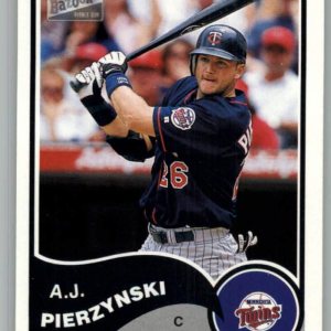 2003 Bazooka #26 A.J. Pierzynski NM-MT Minnesota Twins Baseball MLB 2003 Bazooka #26 A.J. Pierzynski NM-MT Minnesota Twins Baseball MLB