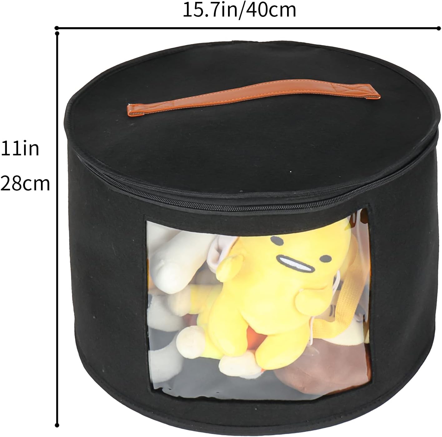 Cajas para sombreros para mujer, caja de almacenamiento para sombreros, estuche de viaje, caja de almacenamiento plegable para sombreros con tapas,