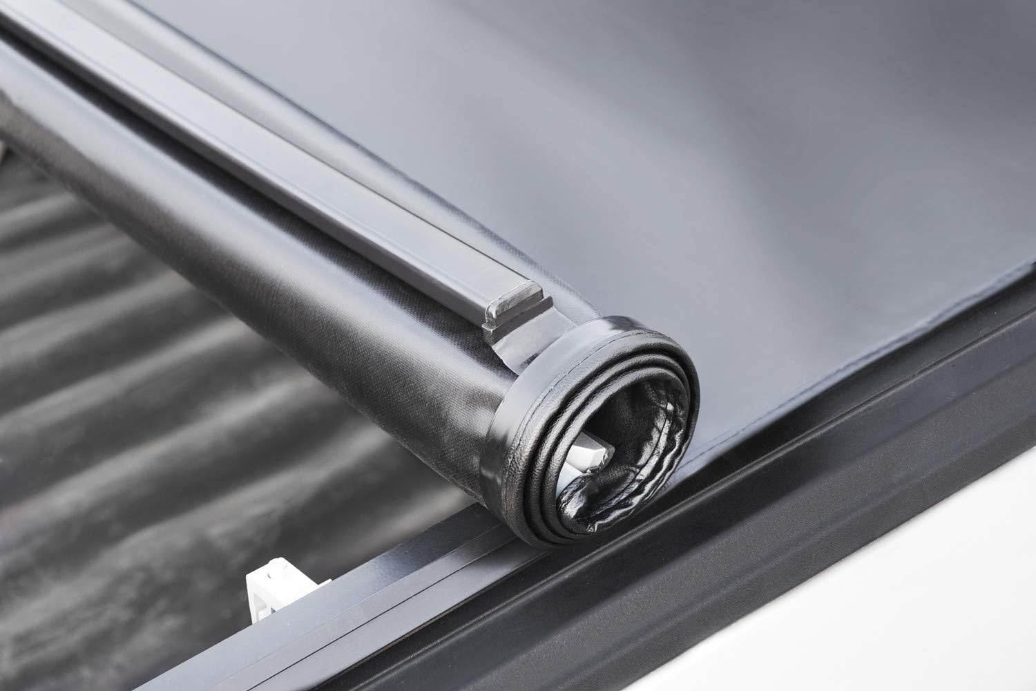 Ram 1500 – Funda suave enrollable para cama, cubierta Tonneau compatible con Ram 1500 2019 2020 2021 2022 2023 2024 New Body de 6.4 pies