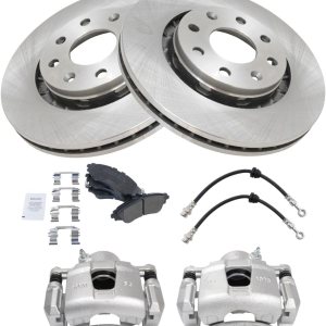 Front Brake Pad & Rotor Kit Compatible with 04-11 Chevrolet Aveo 07-11 Aveo5 09 Pontiac G3 Front Brake Pad & Rotor Kit Compatible with 04-11 Chevrolet Aveo 07-11 Aveo5 09 Pontiac G3