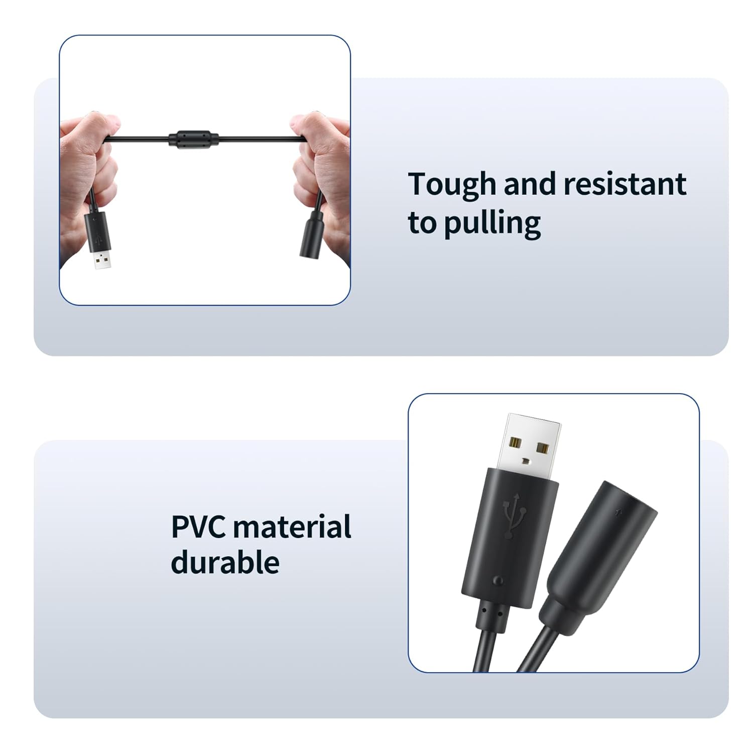 Conector de cable USB de alimentación del volante para Logitech G29G27G920 Cable de pedal (enchufe USB)