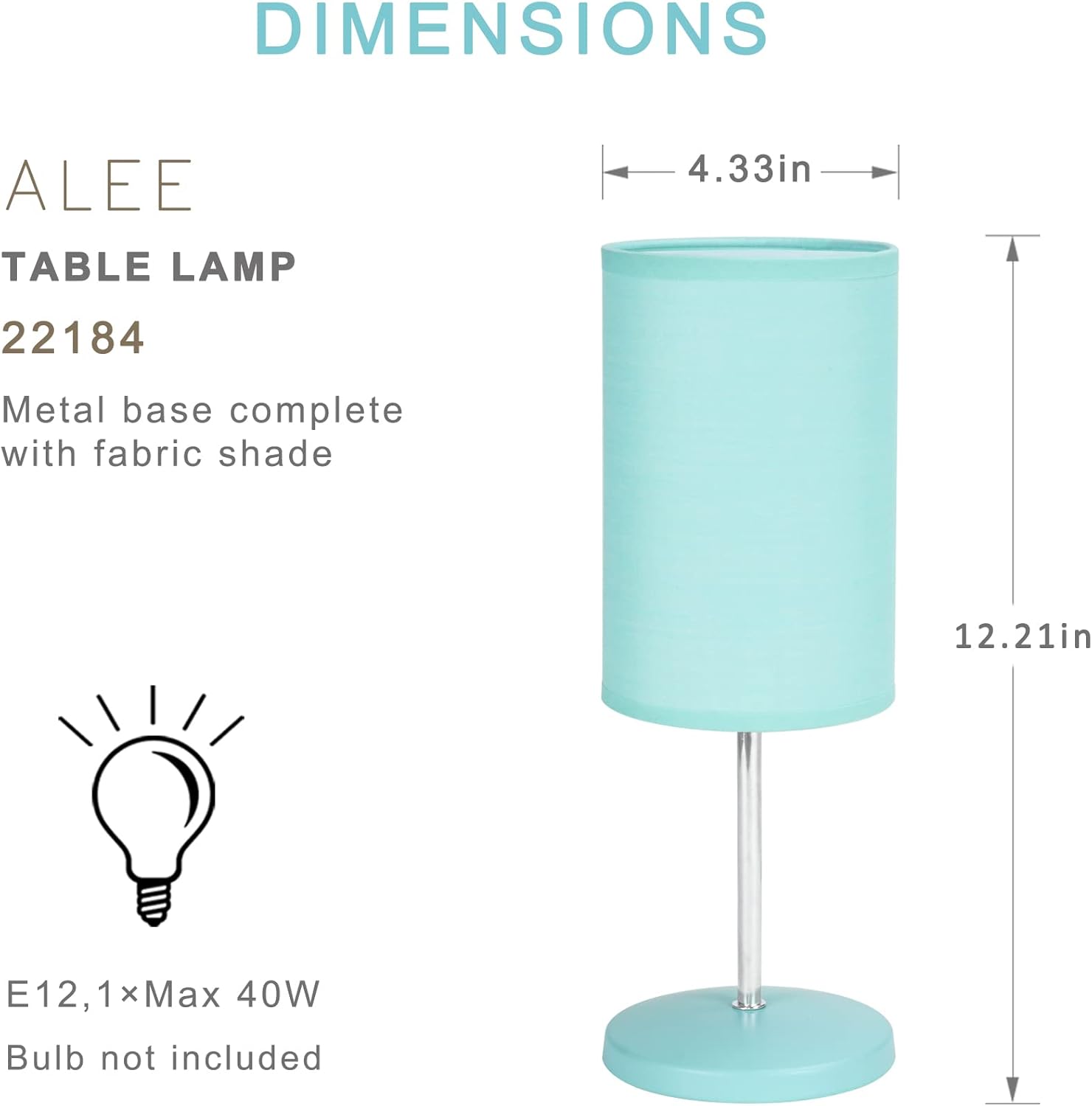 Lampwell Alee – Lámpara de mesa pequeña para sala de estar como lámpara de mesita de noche para dormitorio, juego de 2, lámpara de mesa moderna,