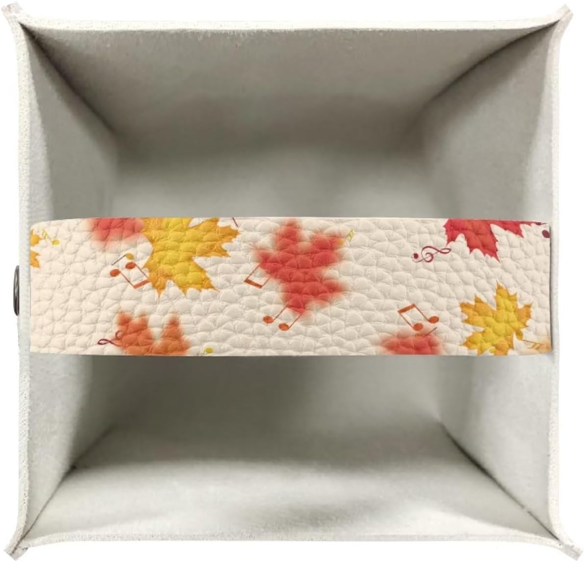 Fundas decorativas para caja de pañuelos para decoración de otoño, de piel de arce, organizador cuadrado para baños, oficina, coche, mesita de