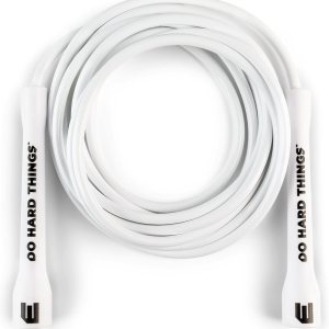 Elite Jumps – Cuerdas de salto de PVC de 0.236 pulgadas para fitness, cuerda de boxeo ajustable para interiores y exteriores con asas irrompibles y Elite Jumps – Cuerdas de salto de PVC de 0.236 pulgadas para fitness, cuerda de boxeo ajustable para interiores y exteriores con asas irrompibles y