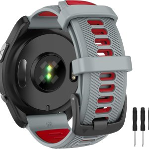 OVERSTEP Compatible con Garmin Forerunner 965, 955, 945, 935, bandas intercambiables de 0.866 pulgadas de ancho para Fenix 7, Fenix 6 GPS, Fenix 5 OVERSTEP Compatible con Garmin Forerunner 965, 955, 945, 935, bandas intercambiables de 0.866 pulgadas de ancho para Fenix 7, Fenix 6 GPS, Fenix 5