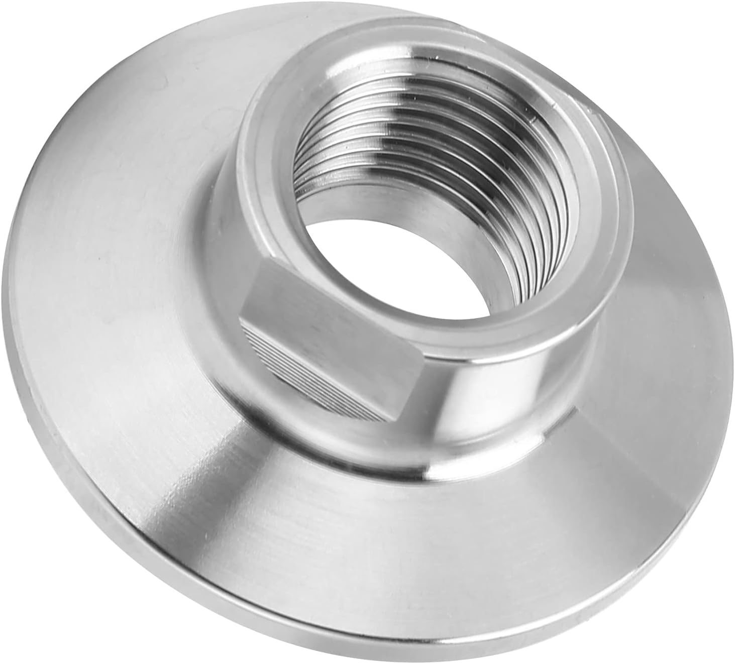 Adaptador hembra, adaptador hembra NPT de acero inoxidable 304 HFS(R) de 1.5 a 12 pulgada para montaje de tubería de triple abrazadera