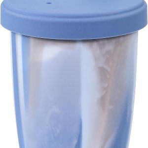 Re-Play Sustainables – Vaso de silicona para niños pequeños, 8 onzas, fabricado con silicona platino de grado médico, nube Re-Play Sustainables – Vaso de silicona para niños pequeños, 8 onzas, fabricado con silicona platino de grado médico, nube
