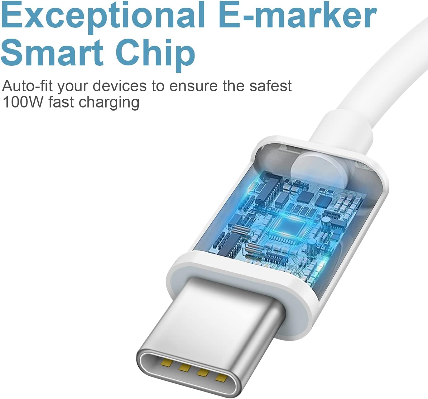 Cargador de pared USB C de 10 pies para iPhone 15, paquete de 2 cargadores para iPad Pro, cargador de ayuno para iPhone 15iPhone 15 ProiPhone 15 Pro