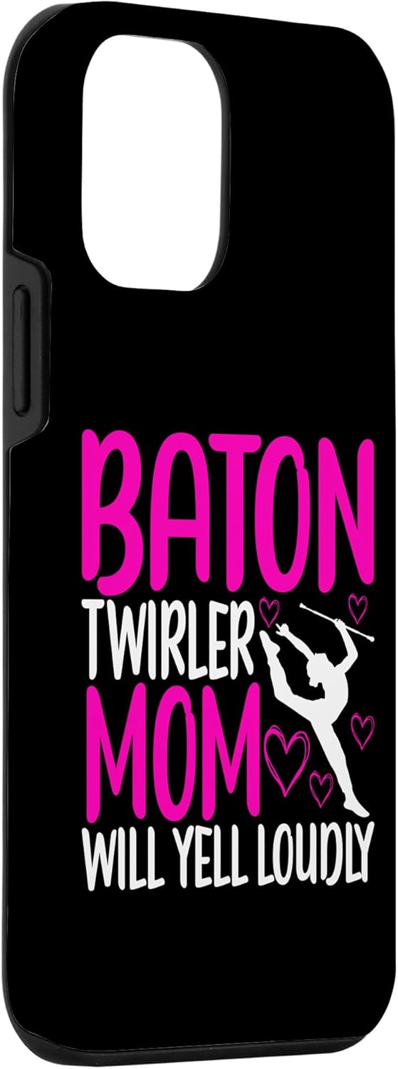 iPhone 12 mini Baton Twirling Mom Majorette Baton Twirler Case
