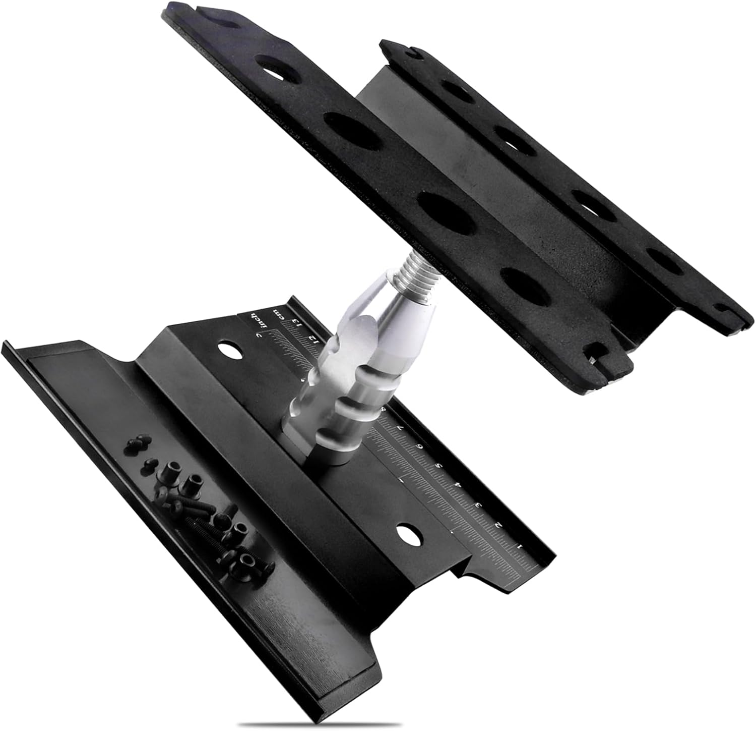 Soporte de trabajo de aluminio para auto a control remoto, estación de trabajo de reparación de 360 grados con rotación de 360 grados inferior con