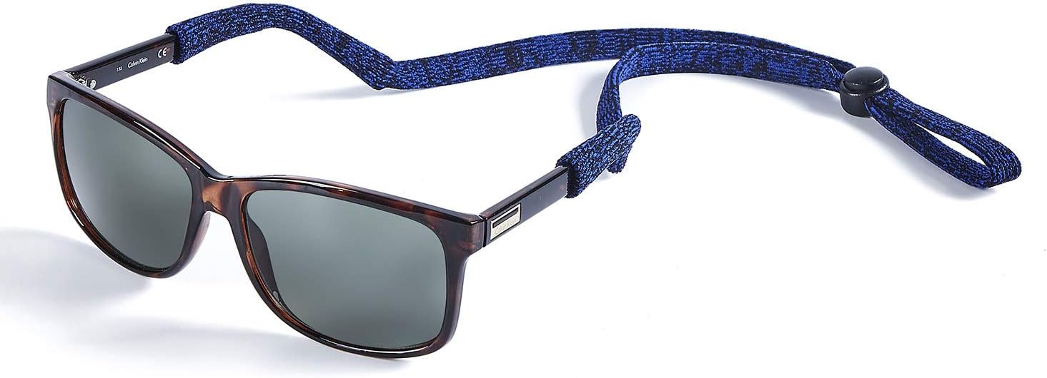 Correa de lentes de sol ajustable con cuerda de extremo estándar, paquete de 2