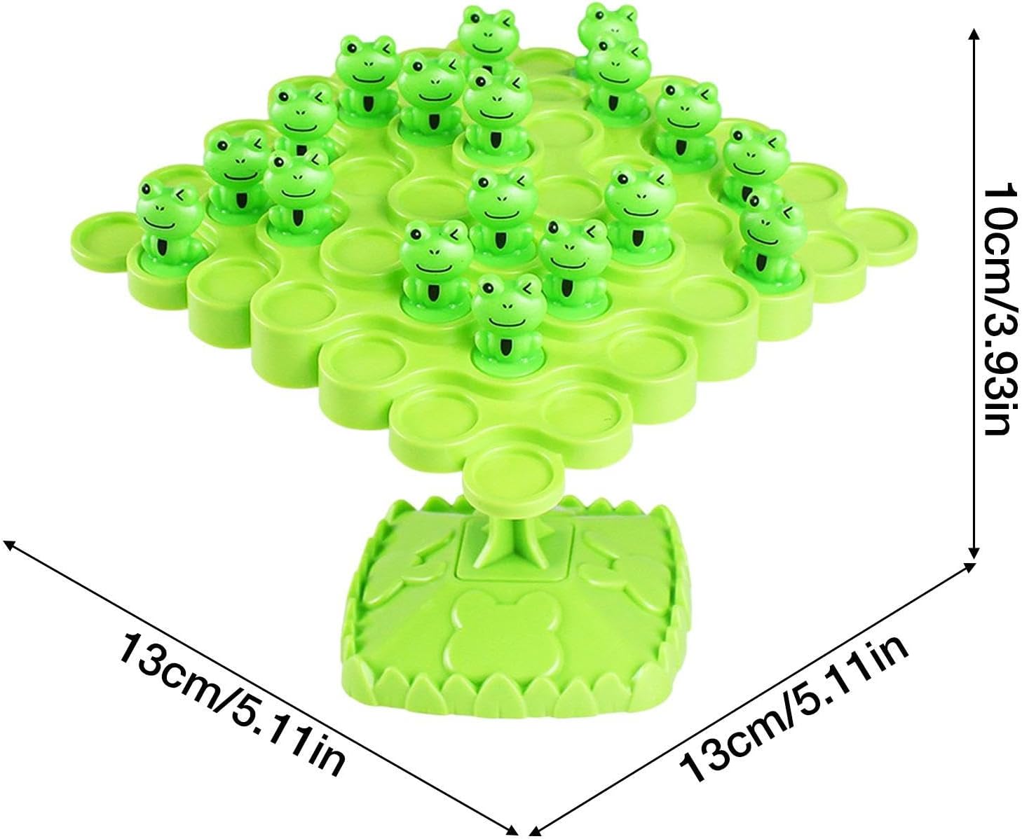Juego de mesa de árbol de equilibrio de rana, juegos de equilibrio para niños, juguetes de árbol de equilibrio de rana ABS para niños, juguete de