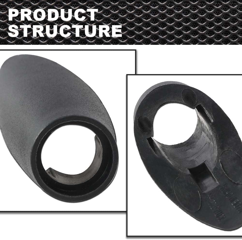 Bisel de base de montaje de antena de radio compatible con Dodge Ram 1994-2002 1500 2500 3500 56043018