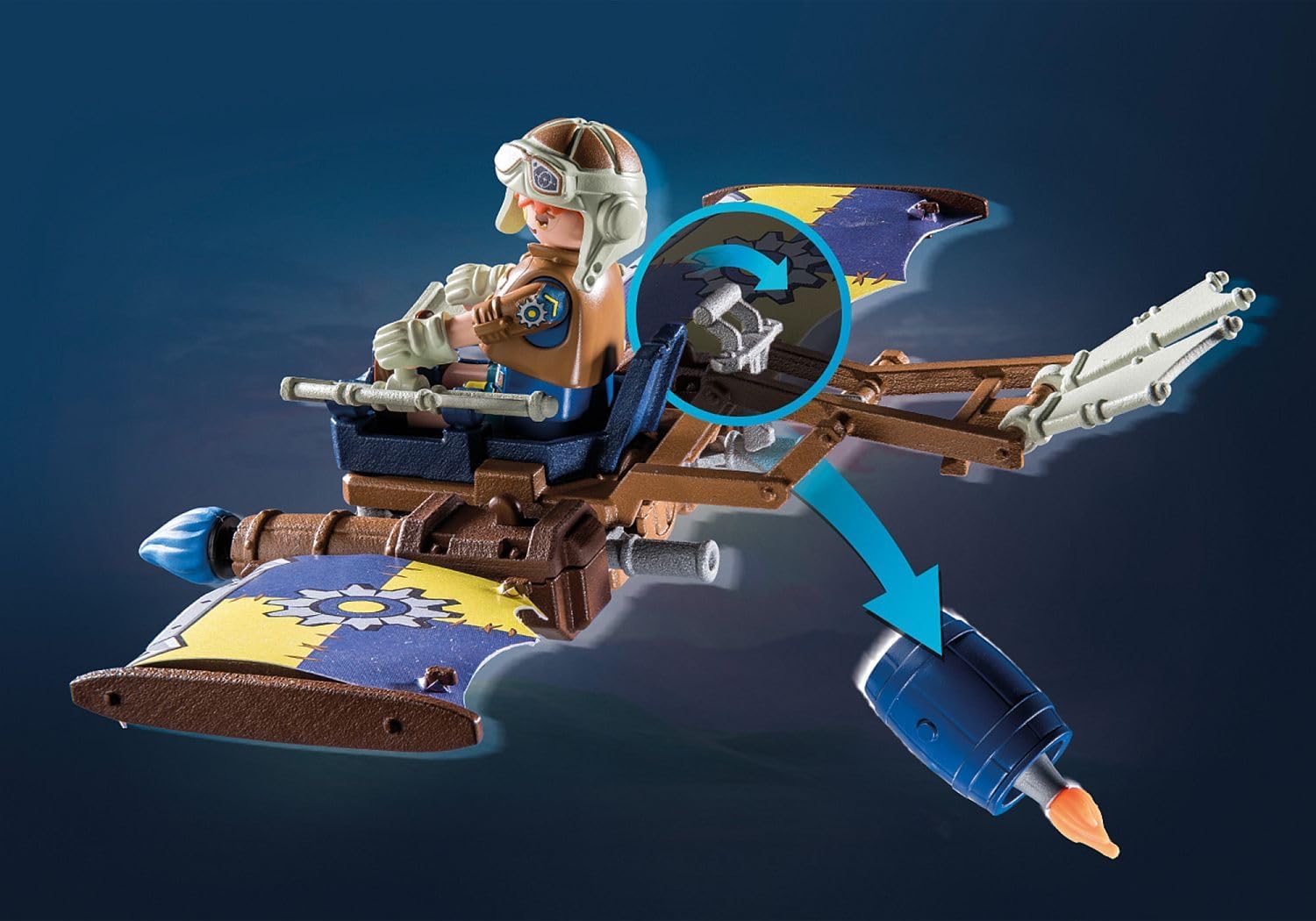 Playmobil Novelmore – Planeador de Dario