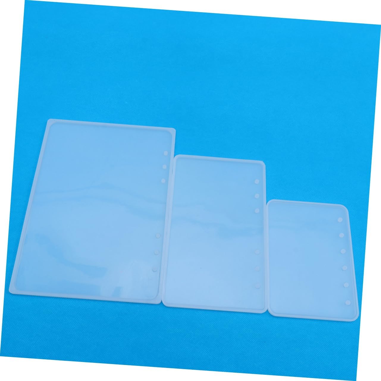 Cuaderno de tapa dura de epoxi de tapa dura, moldes de fundición reutilizables, cubierta de libro de resina, molde de resina para manualidades,
