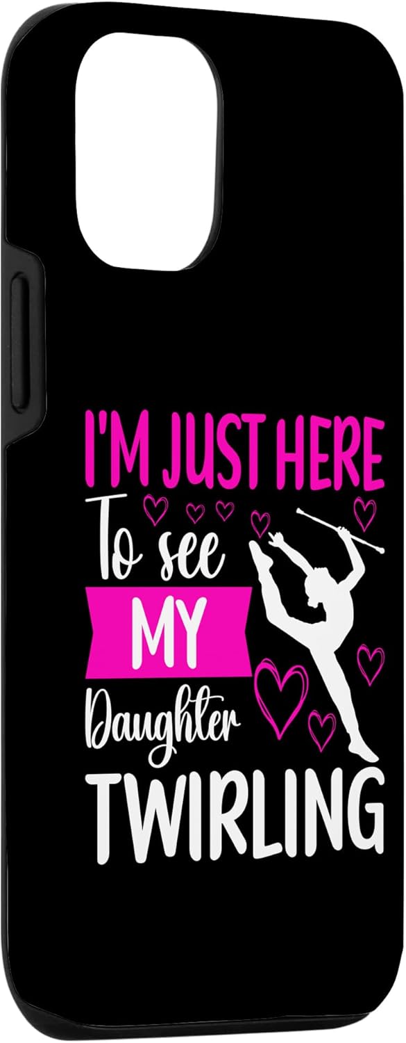 Funda para iPhone 14 Pro Baton Twirling Mom Majorette Baton Twirler