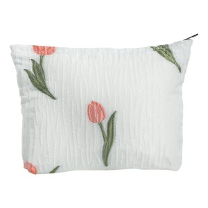 LYDZTION Bolsa de maquillaje de algodón, bolsa de maquillaje de viaje, bolsa de cosméticos para mujeres, bolsa de maquillaje, bolsa de viaje de LYDZTION Bolsa de maquillaje de algodón, bolsa de maquillaje de viaje, bolsa de cosméticos para mujeres, bolsa de maquillaje, bolsa de viaje de