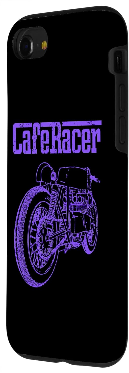 iPhone SE (2020)  7  8 Cafe Racer Biker Men Women Adult Teens Boys Girls Kids Youth Case