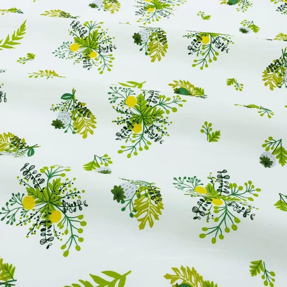Fat Quarters – Paquete de 8 piezas de 100% algodón de 20 x 20 pulgadas (19.7 x 19.7 in), precortadas, para bricolaje, patchwork, costura, acolchado,