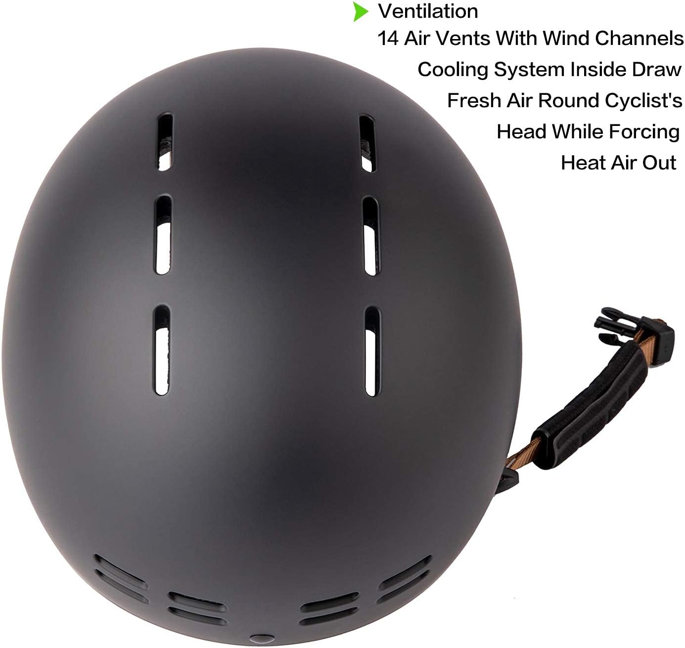 OnBros Casco de bicicleta para adultos, casco de bicicleta de carretera para mujeres y hombres, casco de ciclismo ajustable de seguridad certificado