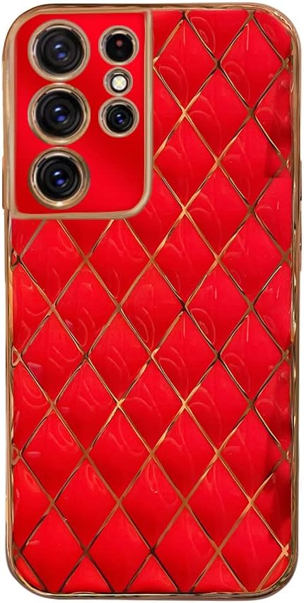 Luhuanx Funda para Samsung Galaxy S21 Ultra, Galaxy S21 Ultra Case 5G, Samsung S21 Ultra Case en 6.8 pulgadas con lente de cobertura completa, color