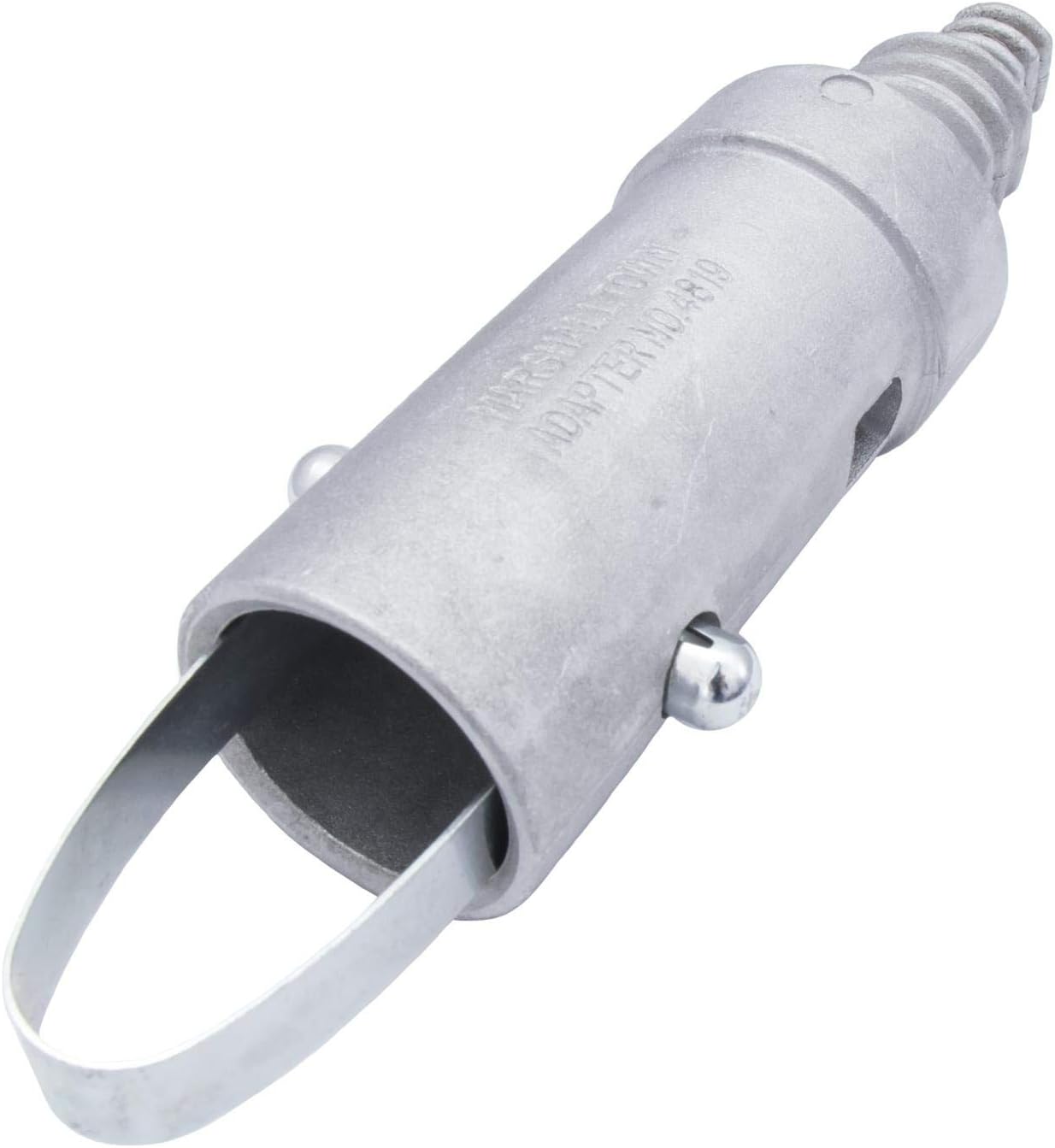 MARSHALLTOWN Adaptador de mango de botón, se adapta a flotadores de toro, Fresnos y escobas, rosca macho, compatibilidad de postemango de 1-38