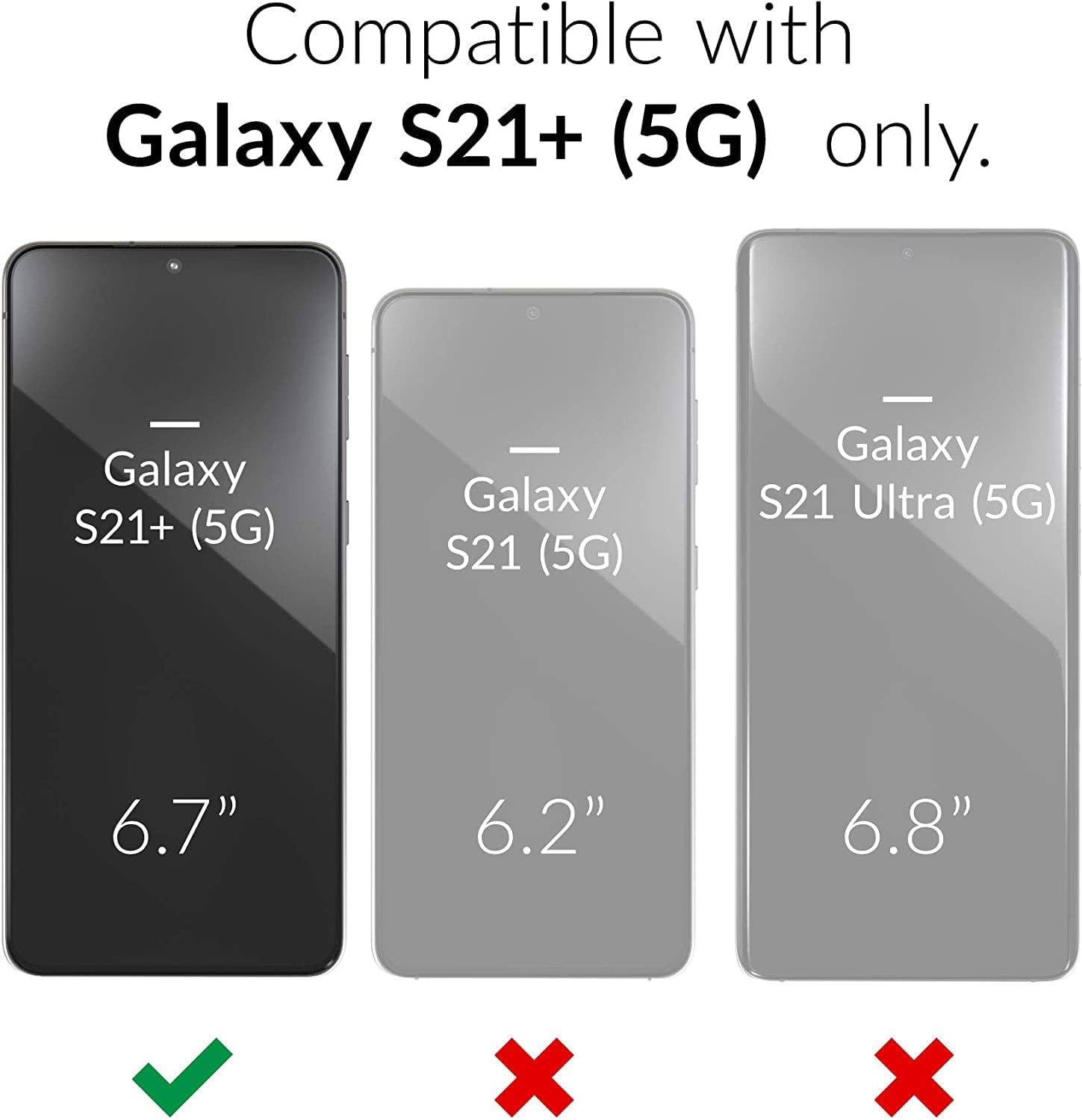 oakxco Funda de silicona líquida para Samsung Galaxy S21 Plus, bonita funda delgada y delgada de goma suave de TPU para mujeres y niñas, protección
