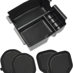 Auovo Auto Cup Holder Insertos Coaster para Wrangler JL JLU 2018 2019 Copa Mat Pad Interior Accesorios Decoración Auovo Auto Cup Holder Insertos Coaster para Wrangler JL JLU 2018 2019 Copa Mat Pad Interior Accesorios Decoración