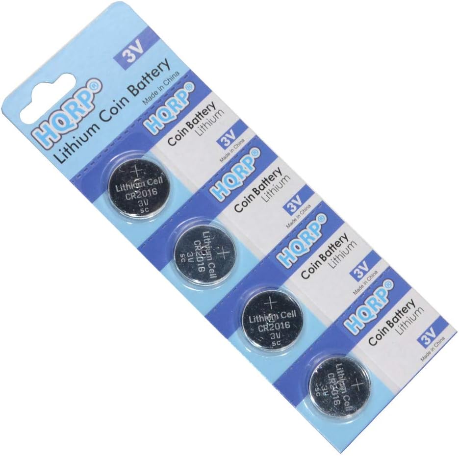 HQRP Paquete de 4 baterías compatibles con Toyota RAV-4 1996 1997 1998 1999 2000 2001 2002, Toyota Camry 1990 1991 1992 1993 1994 1998 1999 2000