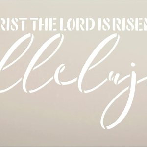 StudioR12 – Stencil de Cristo El Señor es Resucitado – Tamaño selecto – Hecho en Estados Unidos – Decoración para el hogar de fe religiosa  Pintura StudioR12 – Stencil de Cristo El Señor es Resucitado – Tamaño selecto – Hecho en Estados Unidos – Decoración para el hogar de fe religiosa  Pintura