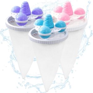 BSlocator Removedor de pelo de mascotas para lavandería, recogedor de pelusas para lavadora, recogedor de pelo de mascotas para lavandería, filtro BSlocator Removedor de pelo de mascotas para lavandería, recogedor de pelusas para lavadora, recogedor de pelo de mascotas para lavandería, filtro