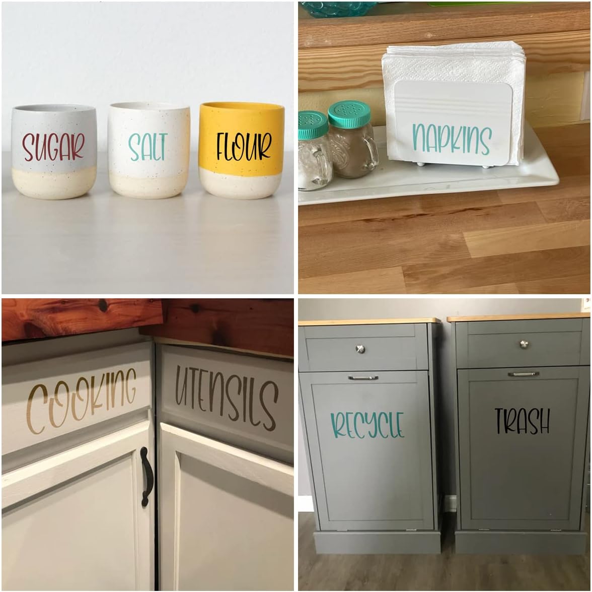 Plantillas de letras del alfabeto de 5 pulgadas para pintar, paquete de 42 plantillas de letras y números con letreros para pintar sobre madera,