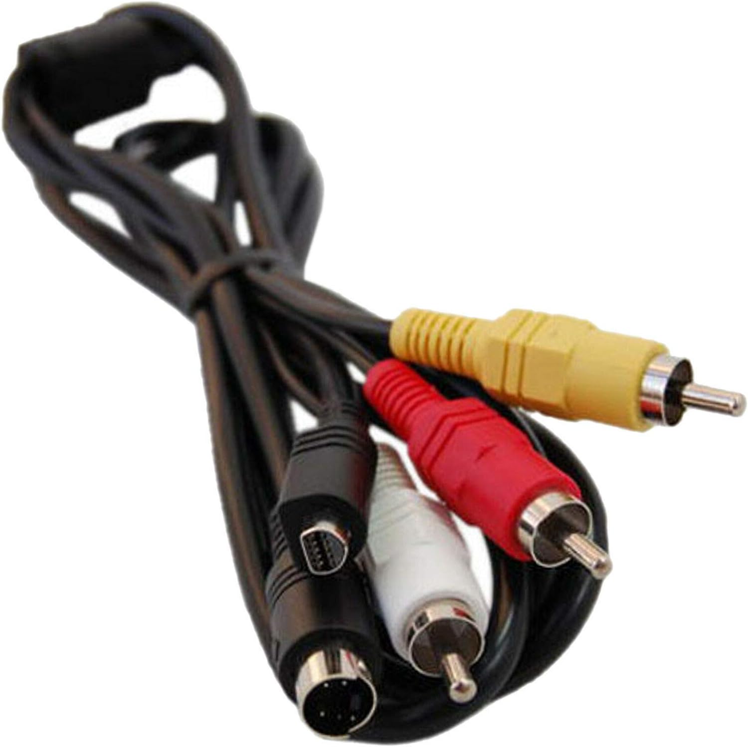 HQRP Cable de audio y video AV compatible con videocámara Sony Handycam HDR-CX7, HDR-FX7, HDR-HC5, HDR-HC7