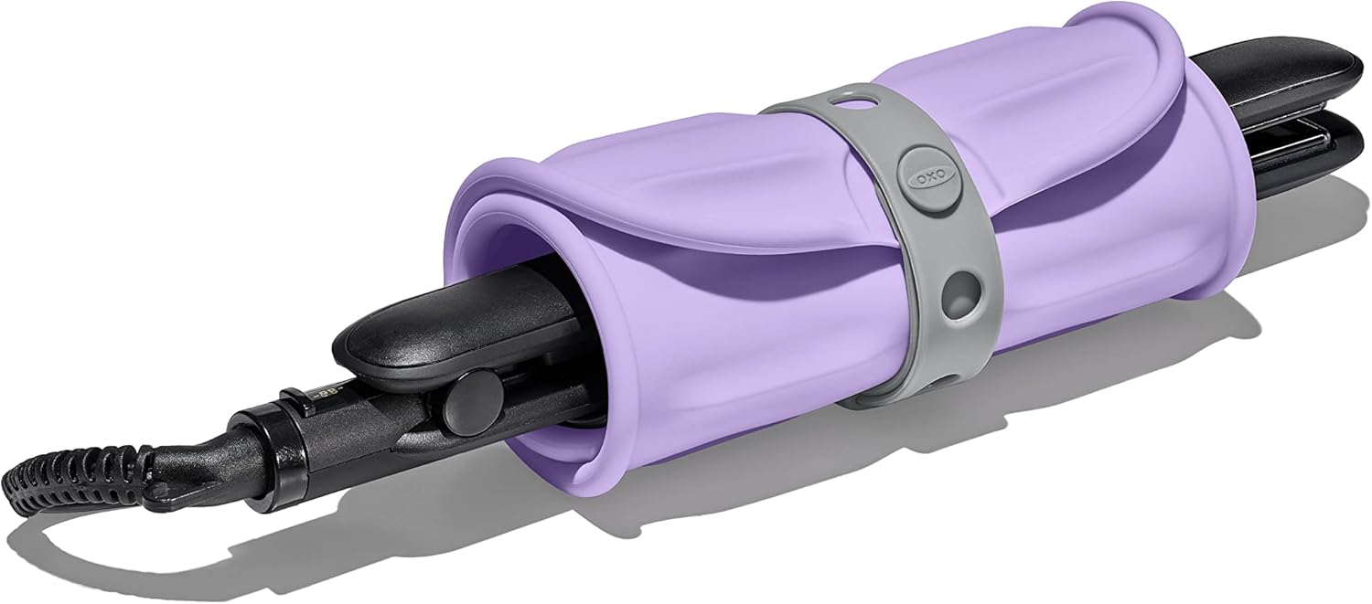 OXO Good Grips – Alfombrilla para herramientas de peinado caliente, color lavanda