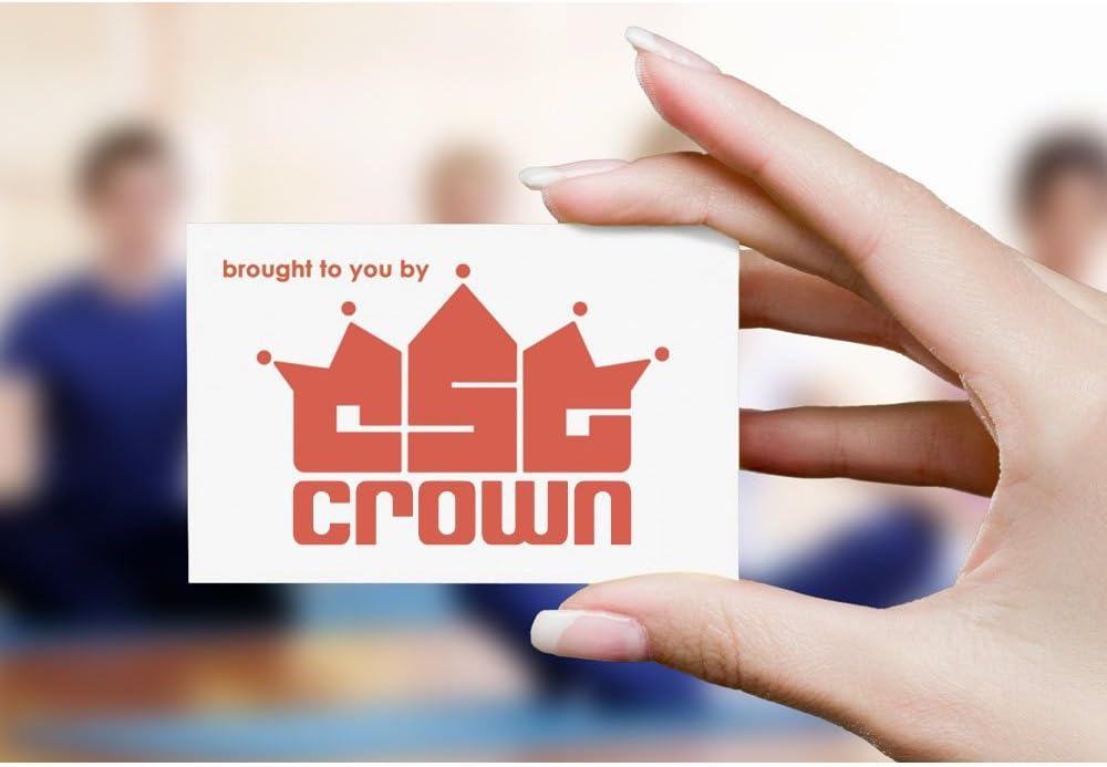 Alfombra para yoga Crown Sporting Goods extra gruesa, de 34 pulgadas, con rugosidad antiadherente