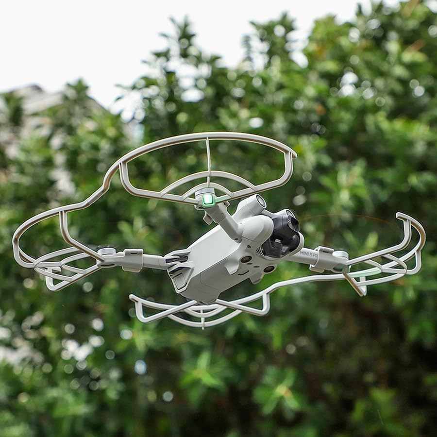 XNasu Protector de hélice para tren de aterrizaje para dron, estabilizador de hélice, cubierta de lente, protector de alas para DJI Mini 3 Pro Drone
