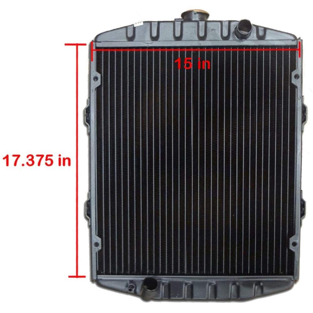 CH18416 CH13963 Tractor compacto JD Radiador para John Deere 1050