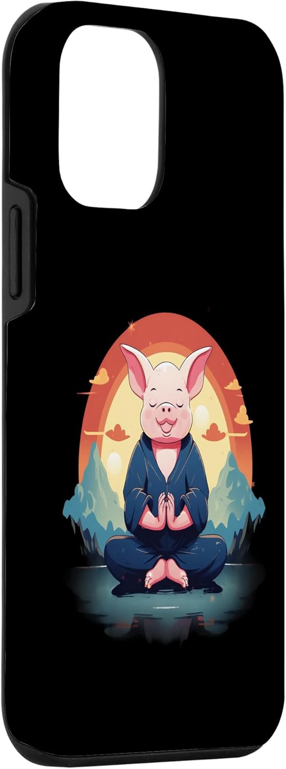 iPhone 12 mini vegano cerdo yoga pose vegetariano veganismo sin carne Cruelty-fre caso