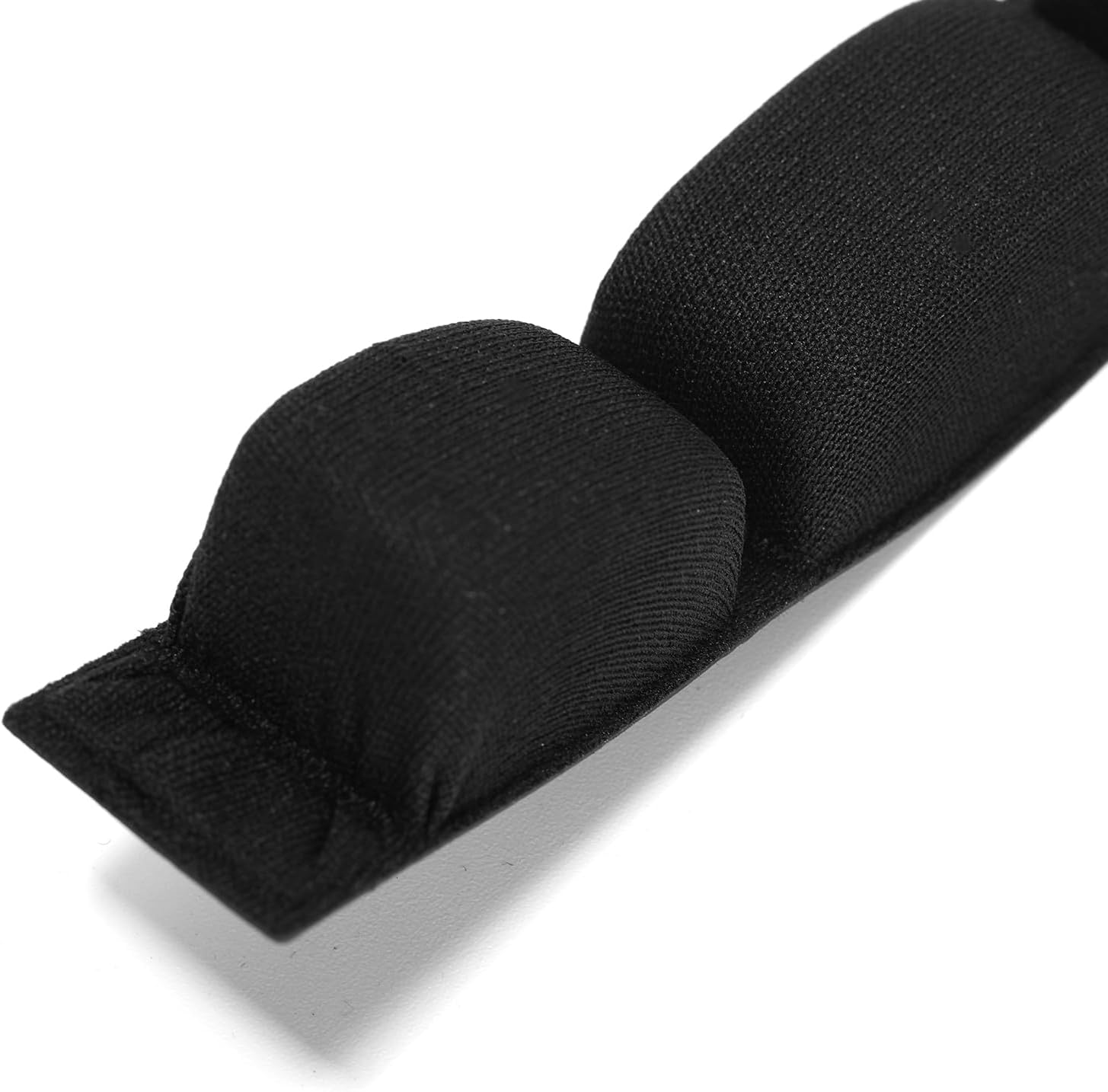1 par de fundas de espuma de terciopelo negro para auriculares con 2 espuma acústica, 1 cojín para la cabeza