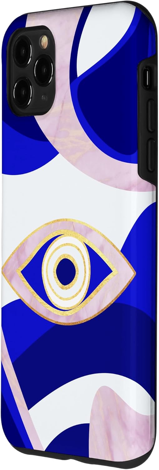 iPhone 11 Pro Max Lucky Gaze – Funda para iPhone 11, color rosa y azul