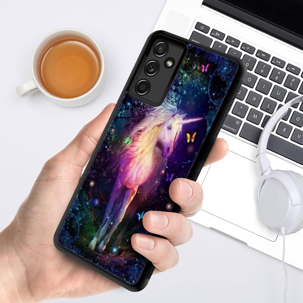 DJSOK Funda compatible con Samsung Galaxy A14 5G, hermoso caballo para niñas y niños, diseño exquisito, a prueba de golpes, antideslizante,