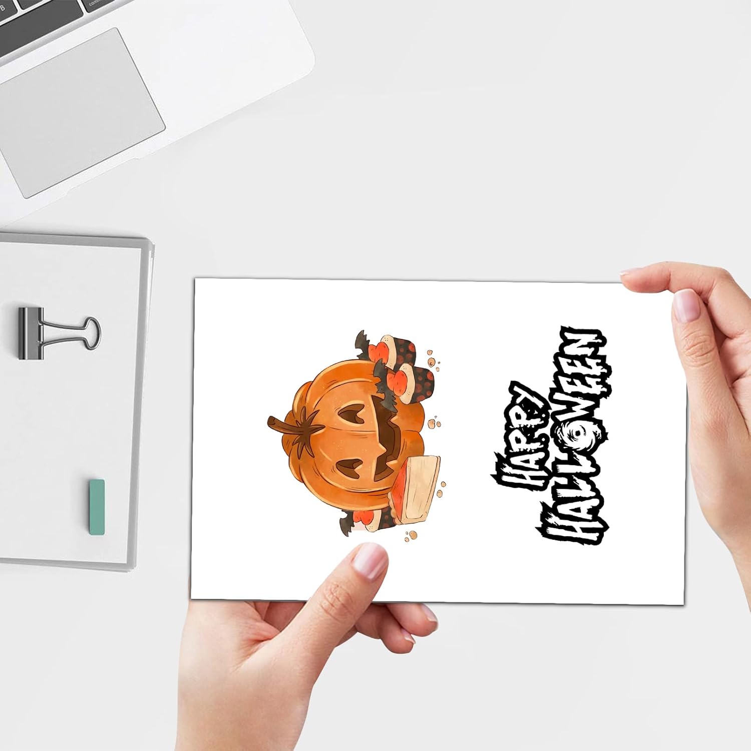 Tarjetas de felicitación divertidas, tarjetas de felicitación espeluznantes de gritos aterradores para hermanos, amigos, tarjetas de humor travieso