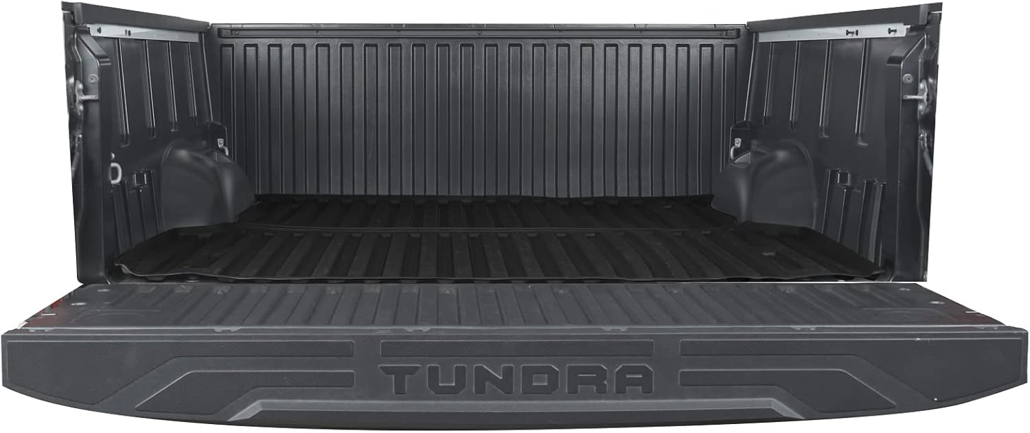Tapete para caja de camioneta Toyota Tundra 2023 2022 (solo compatible con CrewMax con caja de 5.5 pies)  Protección para todo tipo de clima, forro