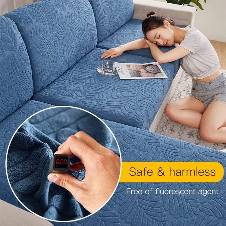 Funda universal resistente al desgaste, funda de cojín de sofá de 360, resistente a las manchas, de alta elasticidad, elástico y antideslizante,