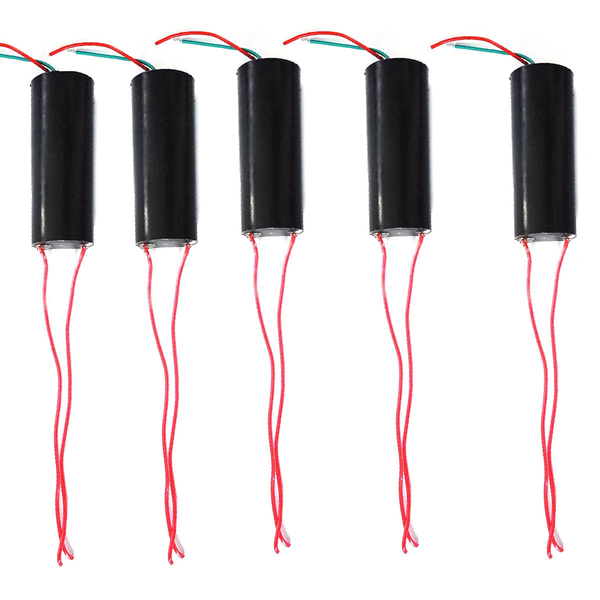 Kiro&Seeu 5PCS generador de alto voltaje DC 3V-6V a 400kV 400000V impulsar el módulo de potencia de alto voltaje transformador