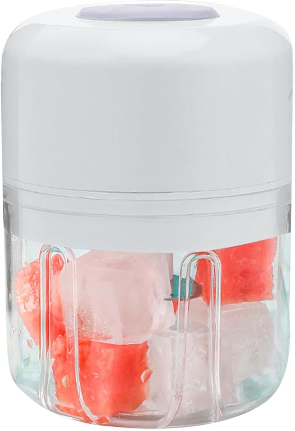 BBAUER Máquina trituradora de hielo, máquina de afeitar de hielo USB de acero inoxidable, máquina de cono de nieve, afeitadora de hielo comercial,